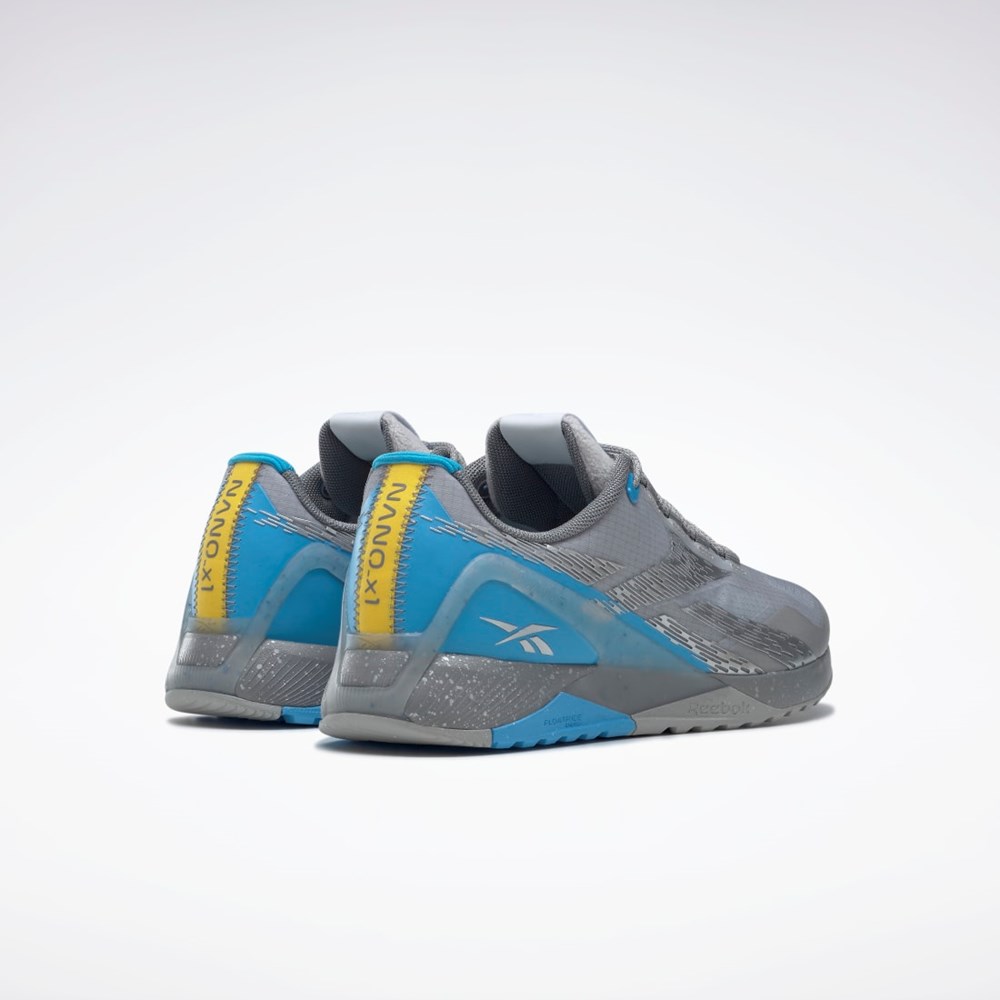 Reebok National Geographic Nano X1 Adventure Shoes Gris Gris | 49DGFAEVQ