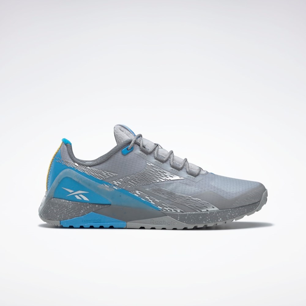 Reebok National Geographic Nano X1 Adventure Shoes Gris Gris | 49DGFAEVQ