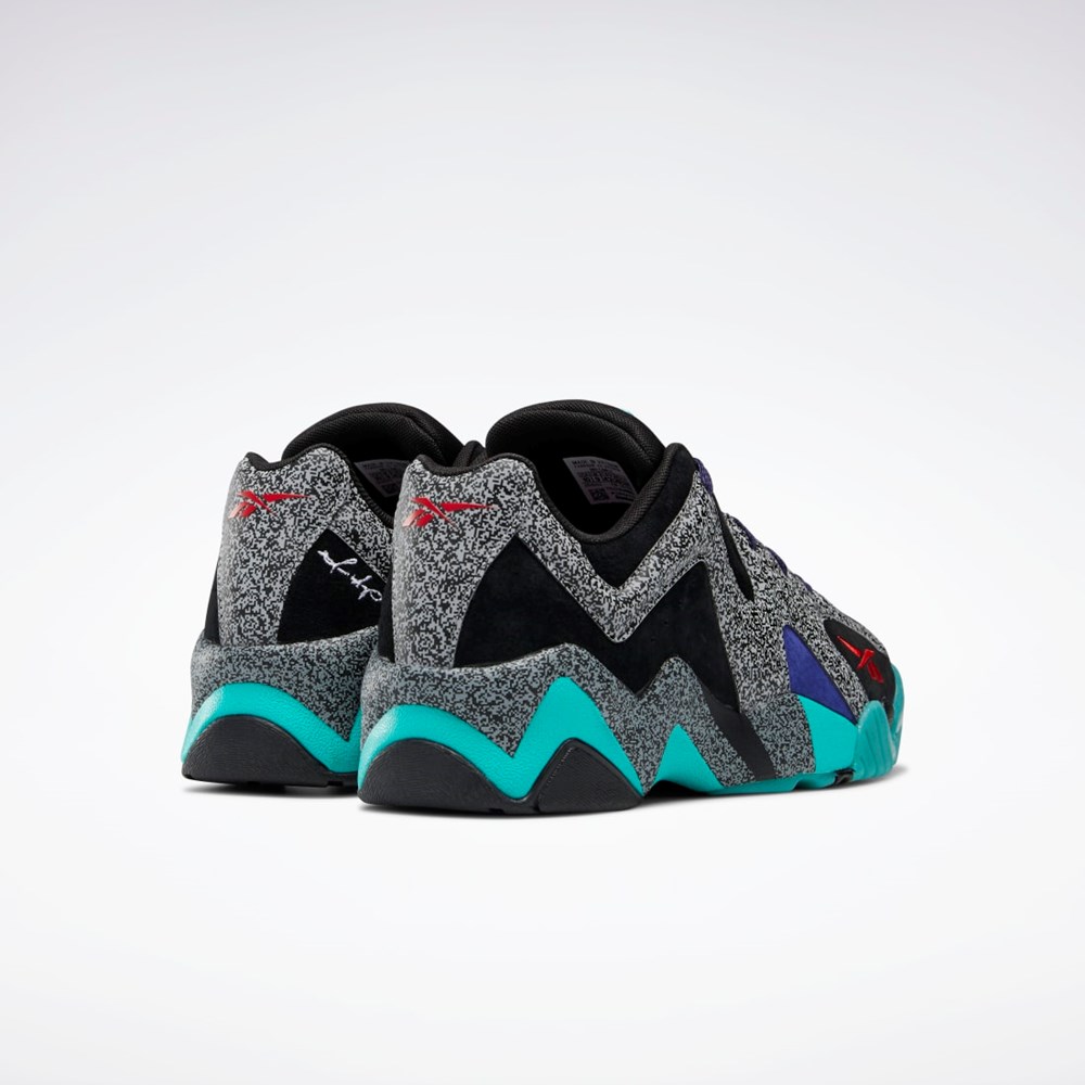 Reebok Nice Kicks Kamikaze II Low Basketball Shoes Negras Rojas Gris | 68FTEBARH