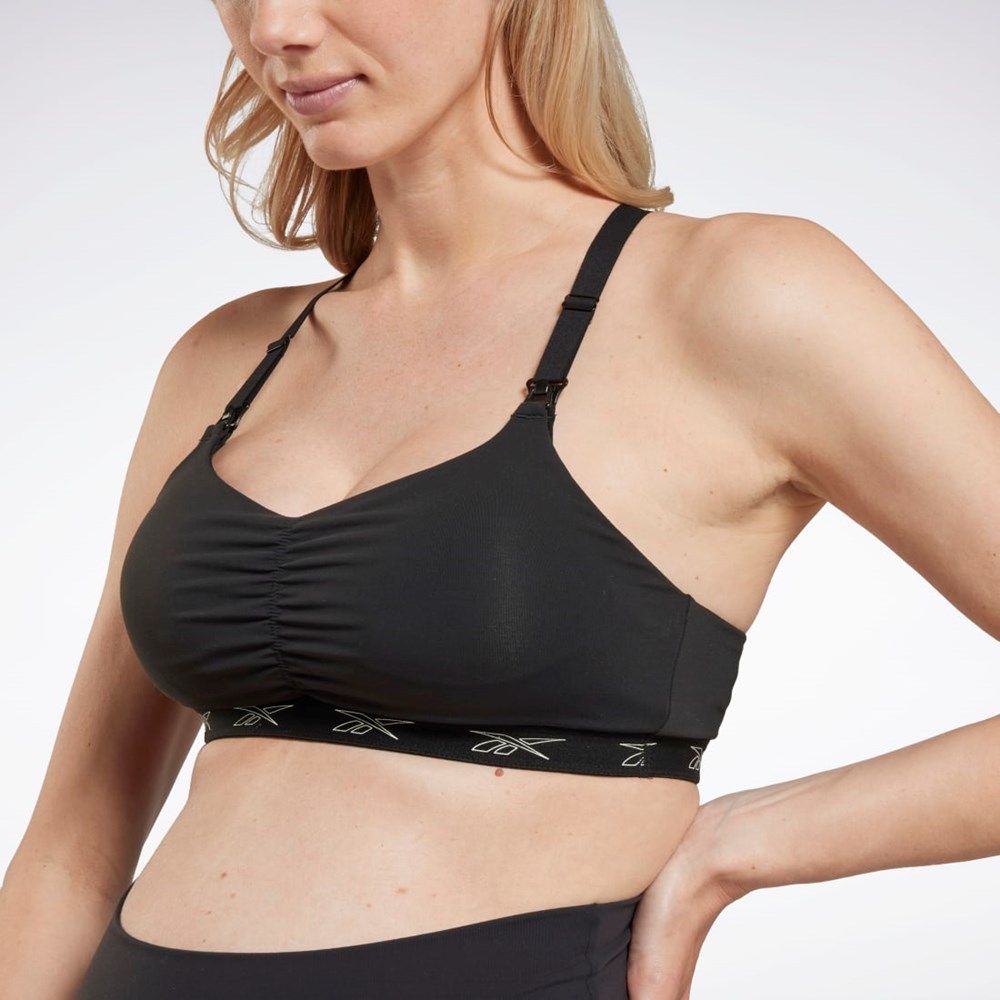 Reebok Nursing Sports Bra Negras | 46TCISFRK