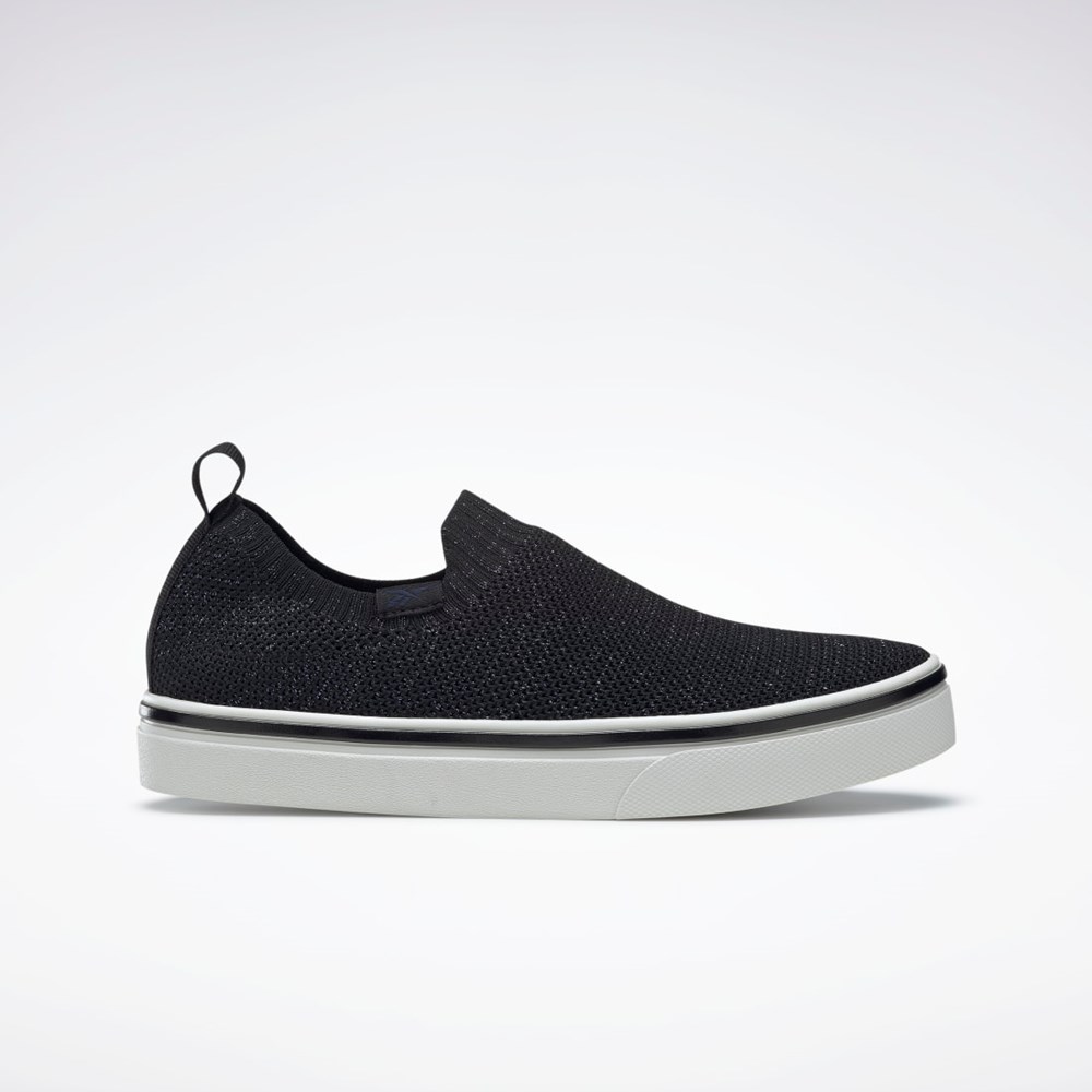 Reebok OnLux Slip-On Shoes Negras Gris Blancas | 23KQIHRFA