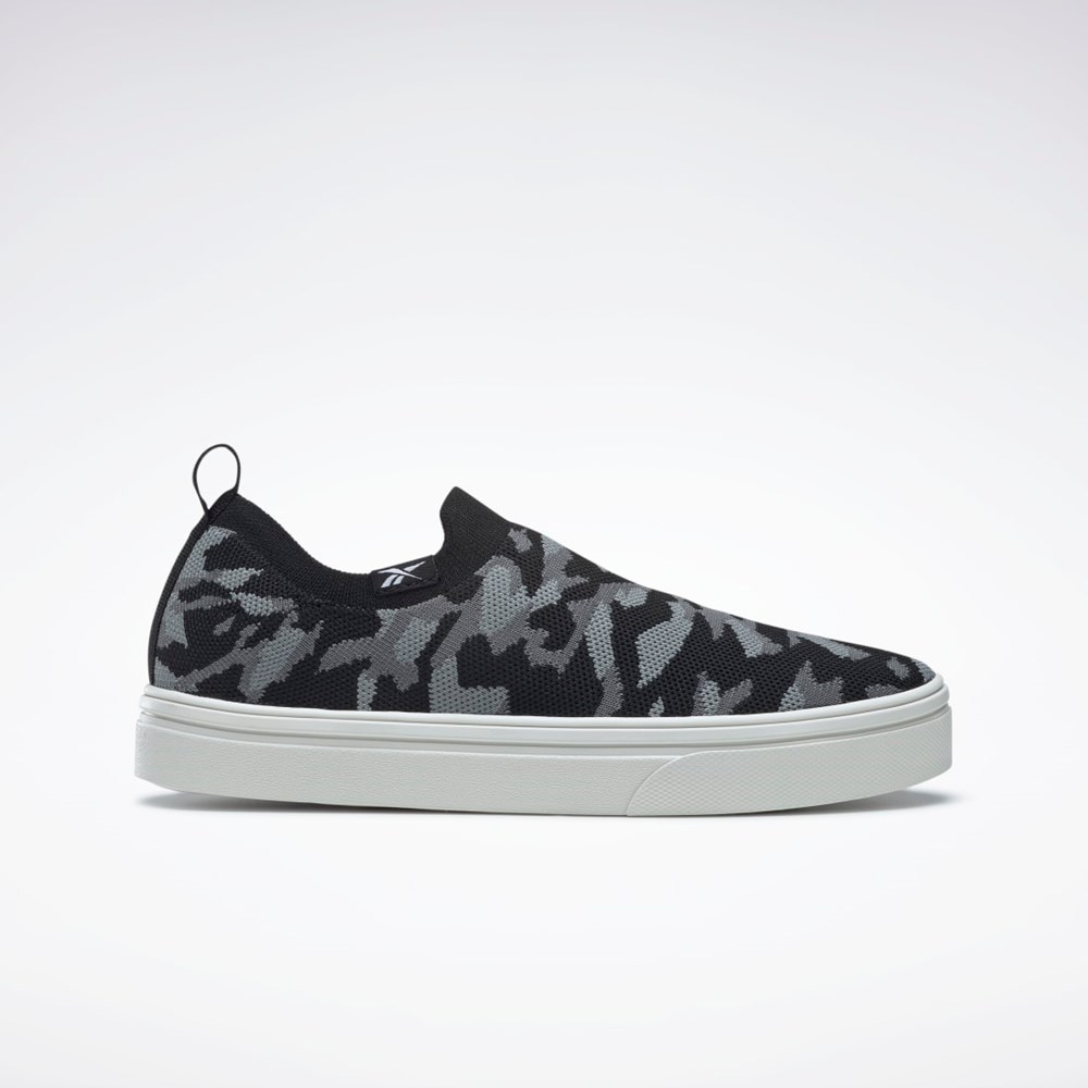 Reebok OnLux Slip-On Shoes Negras Gris Gris | 04EBLQPSZ