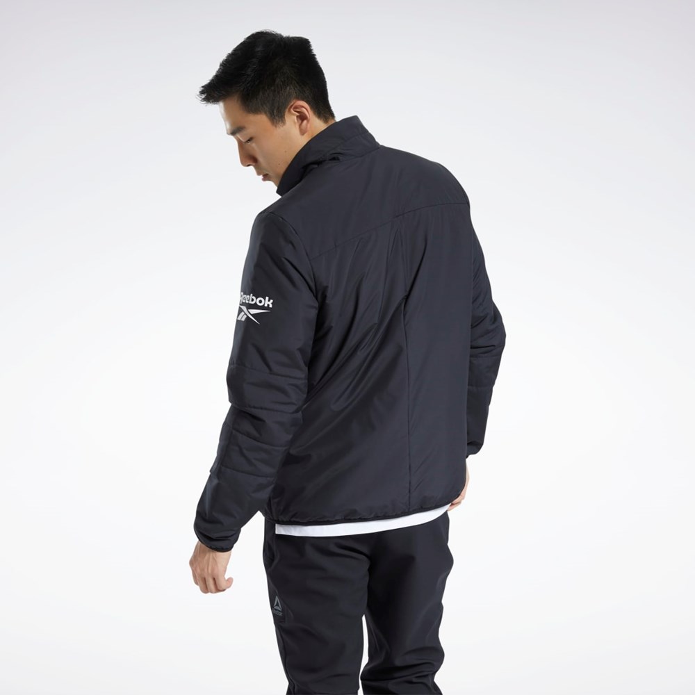 Reebok Outerwear Light Acolchado Jacket Negras | 17DXLESRI