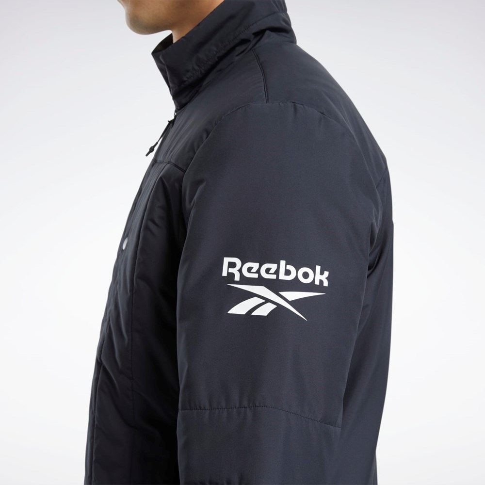 Reebok Outerwear Light Acolchado Jacket Negras | 17DXLESRI