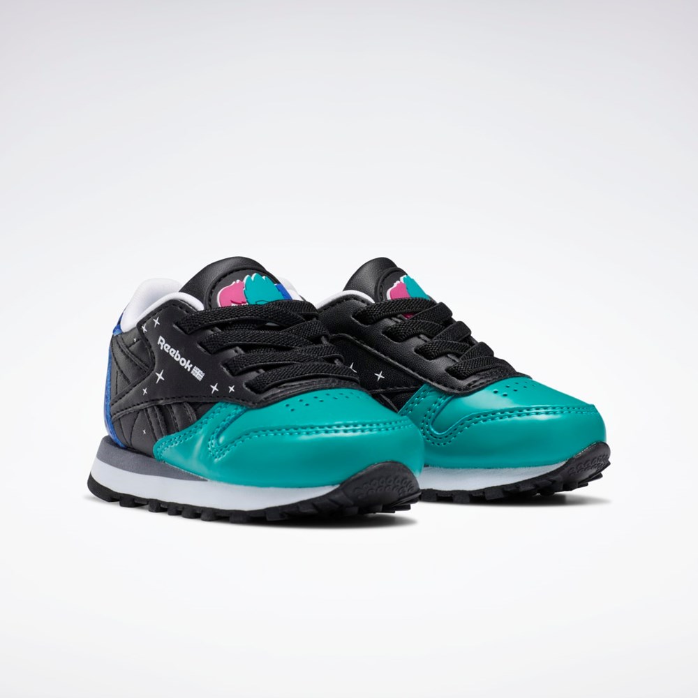 Reebok PJ Masks Classic Leather Shoes - Toddler Negras | 76JWNAZRH