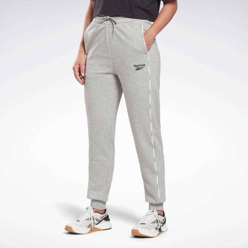 Reebok Piping Joggers Gris | 24WFJVXQZ