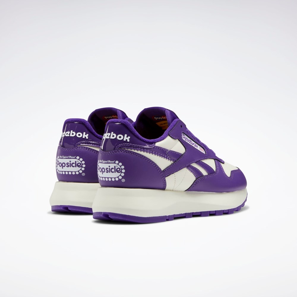 Reebok Popsicle Classic Leather SP Shoes Moradas Moradas | 05NOUKWEJ