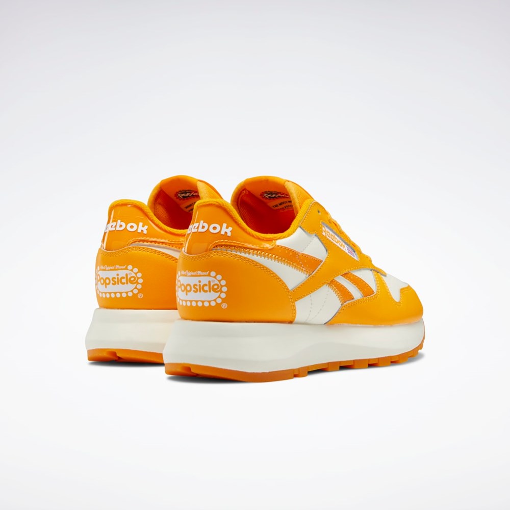 Reebok Popsicle Classic Leather SP Shoes Semi Fire Spark / Chalk / Semi Fire Spark | 49IRWYOJK