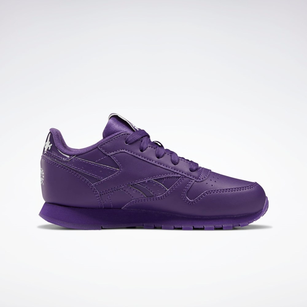 Reebok Popsicle Classic Leather Shoes - Preschool Moradas Moradas Moradas | 05EGJBFMY