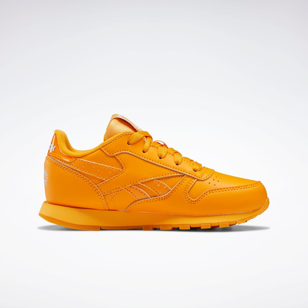 Reebok Popsicle Classic Leather Shoes - Preschool Semi Fire Spark / Semi Fire Spark / Semi Fire Spark | 43DZJBLVO