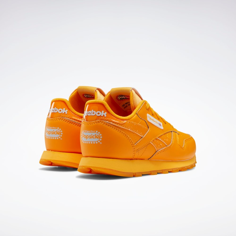 Reebok Popsicle Classic Leather Shoes - Preschool Semi Fire Spark / Semi Fire Spark / Semi Fire Spark | 43DZJBLVO