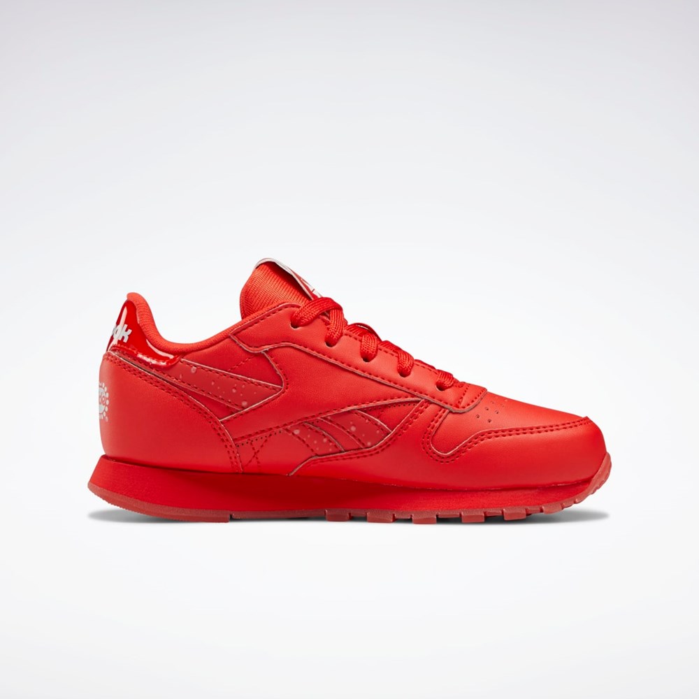 Reebok Popsicle Classic Leather Shoes - Preschool Rojas Rojas Rojas | 98VAXQDYM