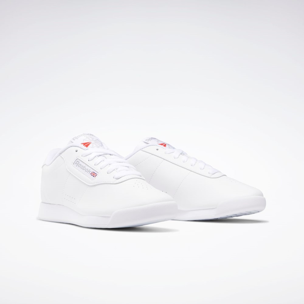 Reebok Princess Anchos Shoes Blancas | 39NBJWFHM