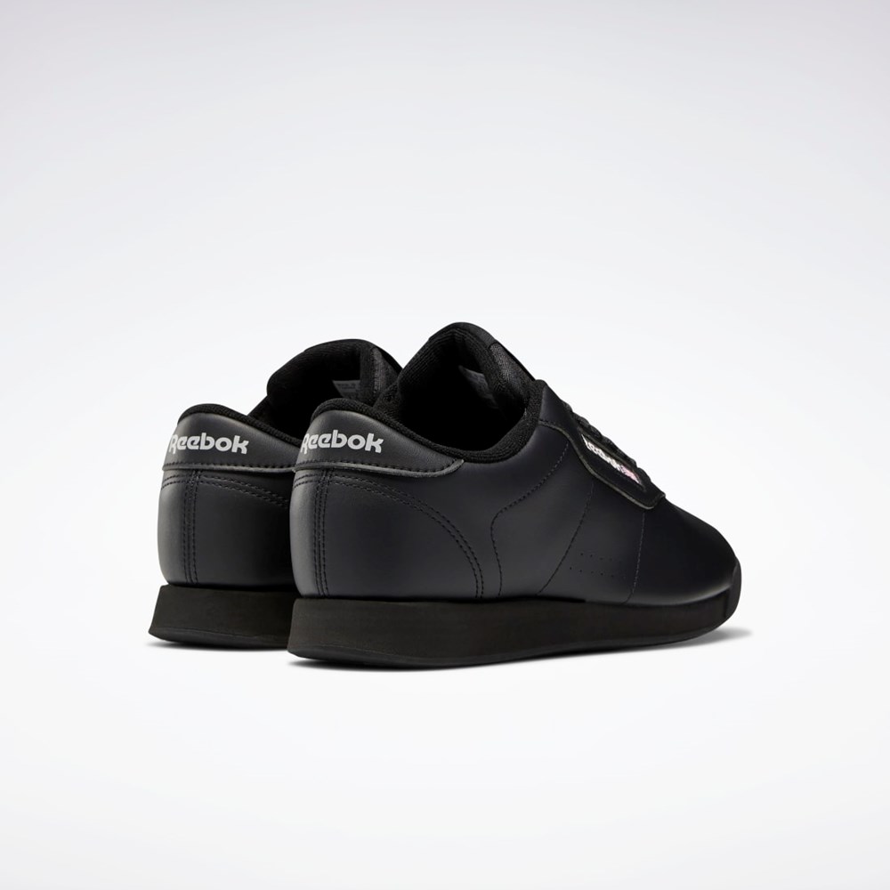 Reebok Princess Anchos Shoes Negras | 73ODFEHLC