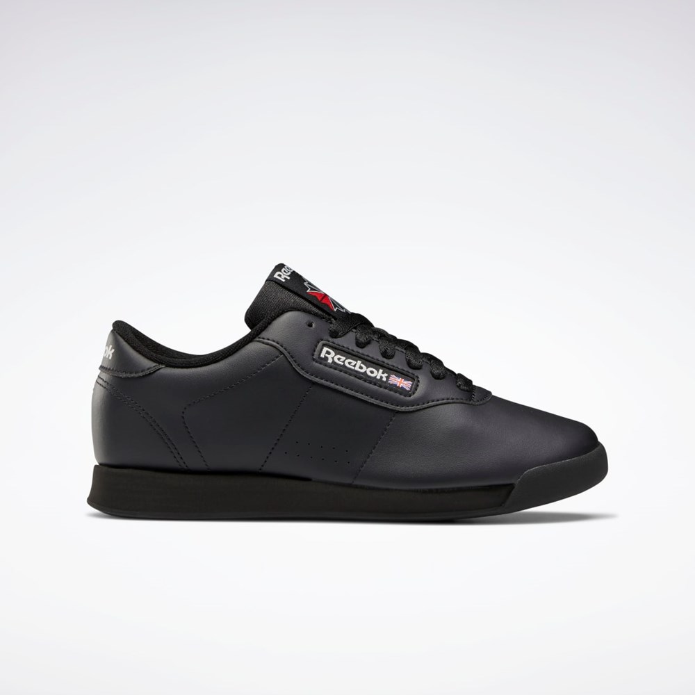 Reebok Princess Anchos Shoes Negras | 73ODFEHLC