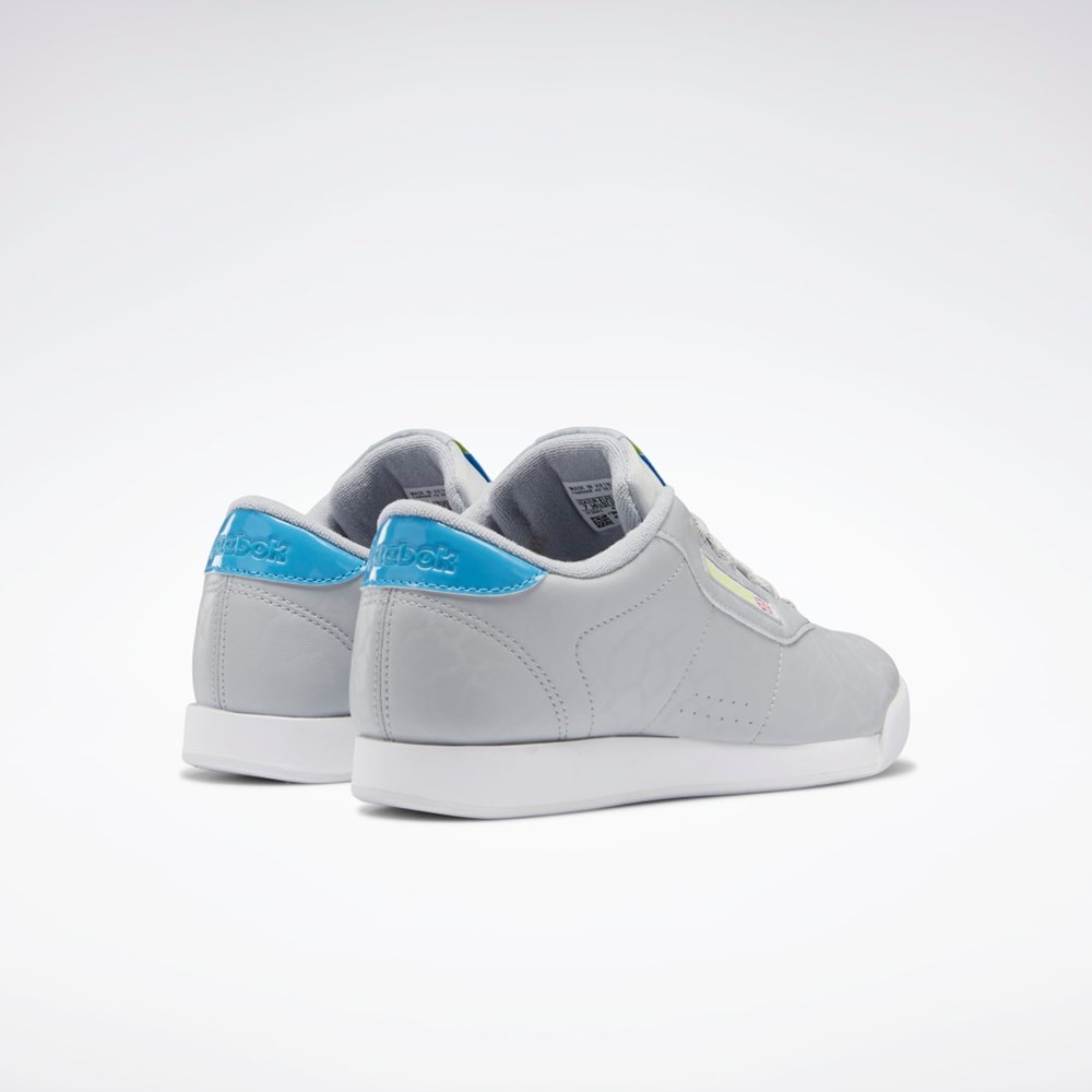 Reebok Princess Shoes Blancas Gris Azules | 06QWDNPUX