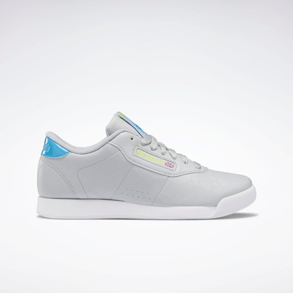 Reebok Princess Shoes Blancas Gris Azules | 06QWDNPUX