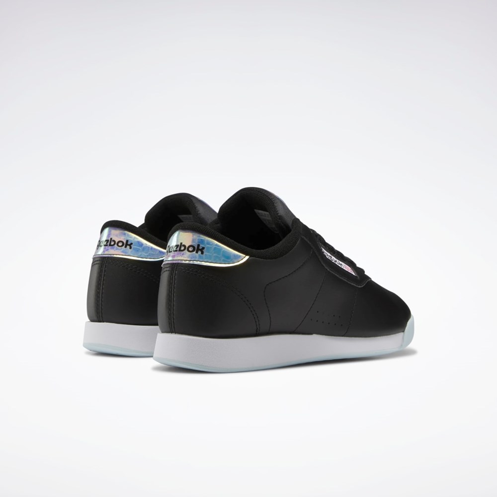 Reebok Princess Shoes Negras Blancas Azules | 60GFBYACH