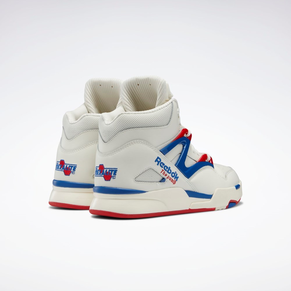 Reebok Pump Omni Zone II Shoes Azules Rojas | 23DNRBFZY