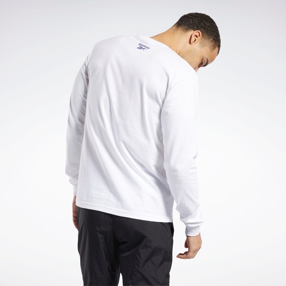 Reebok QT Iverson The Crossover Long Sleeve Crew T-Shirt Multi | 01TDMYLZA