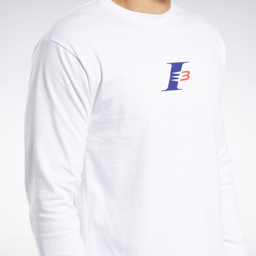 Reebok QT Iverson The Crossover Long Sleeve Crew T-Shirt Multi | 01TDMYLZA
