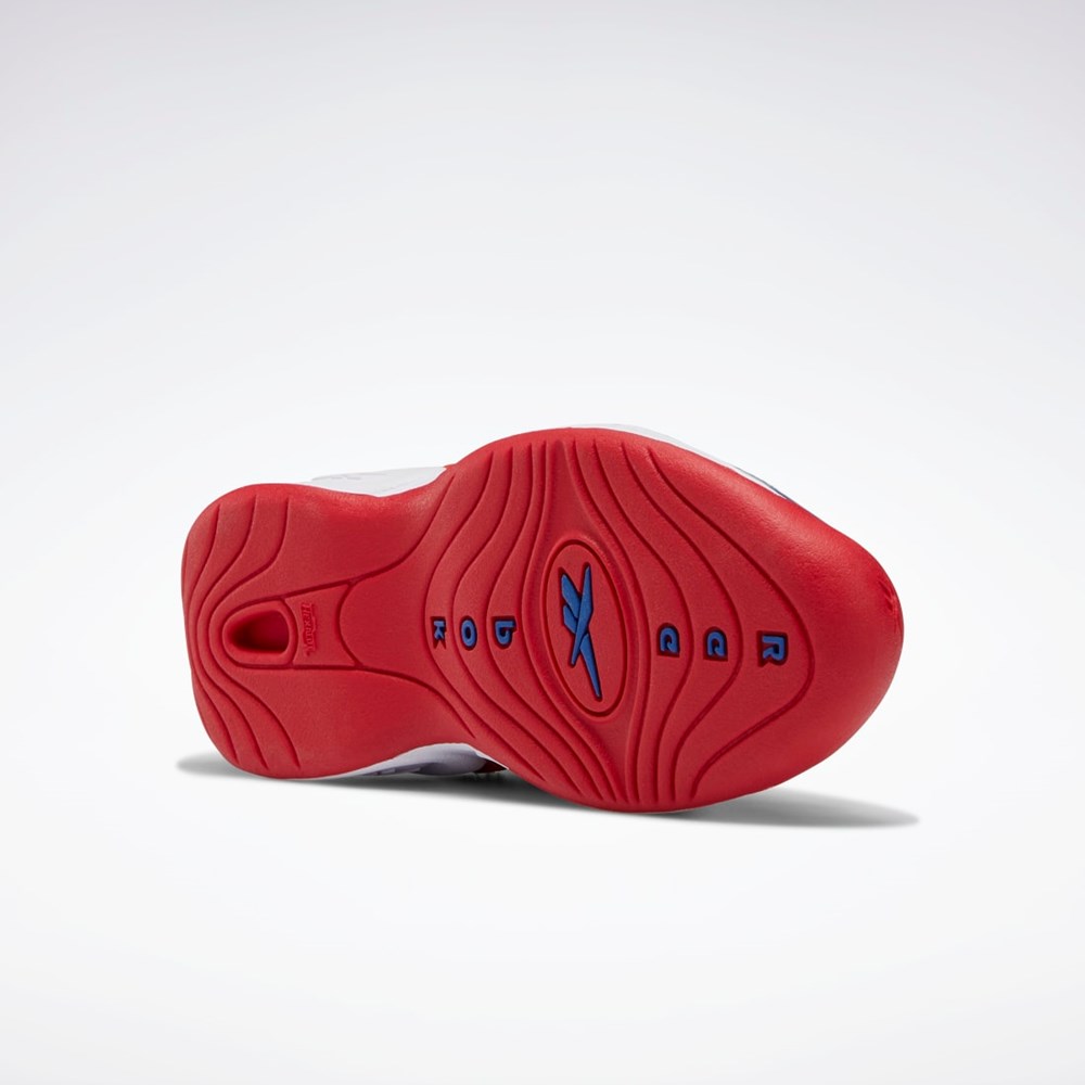Reebok Question Mid Basketball Shoes - Preschool Naranjas Amarillo Moradas | 05MEVZXQC