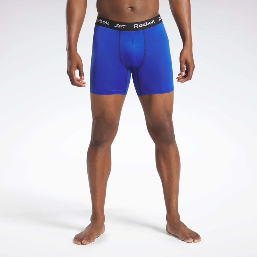 Reebok Reebok 4-Pack Performance Boxer Briefs Multi | 57YGXZTLS