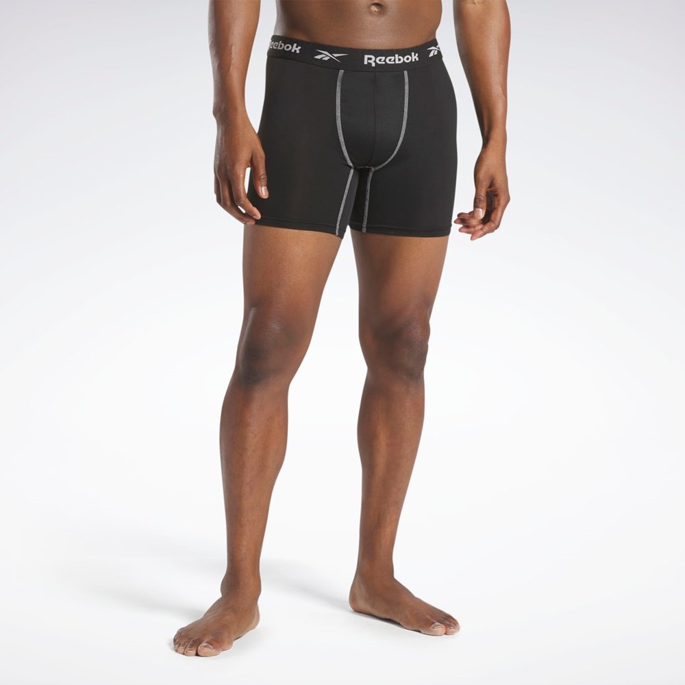 Reebok Reebok 4-Pack Performance Boxer Briefs Multi | 57YGXZTLS