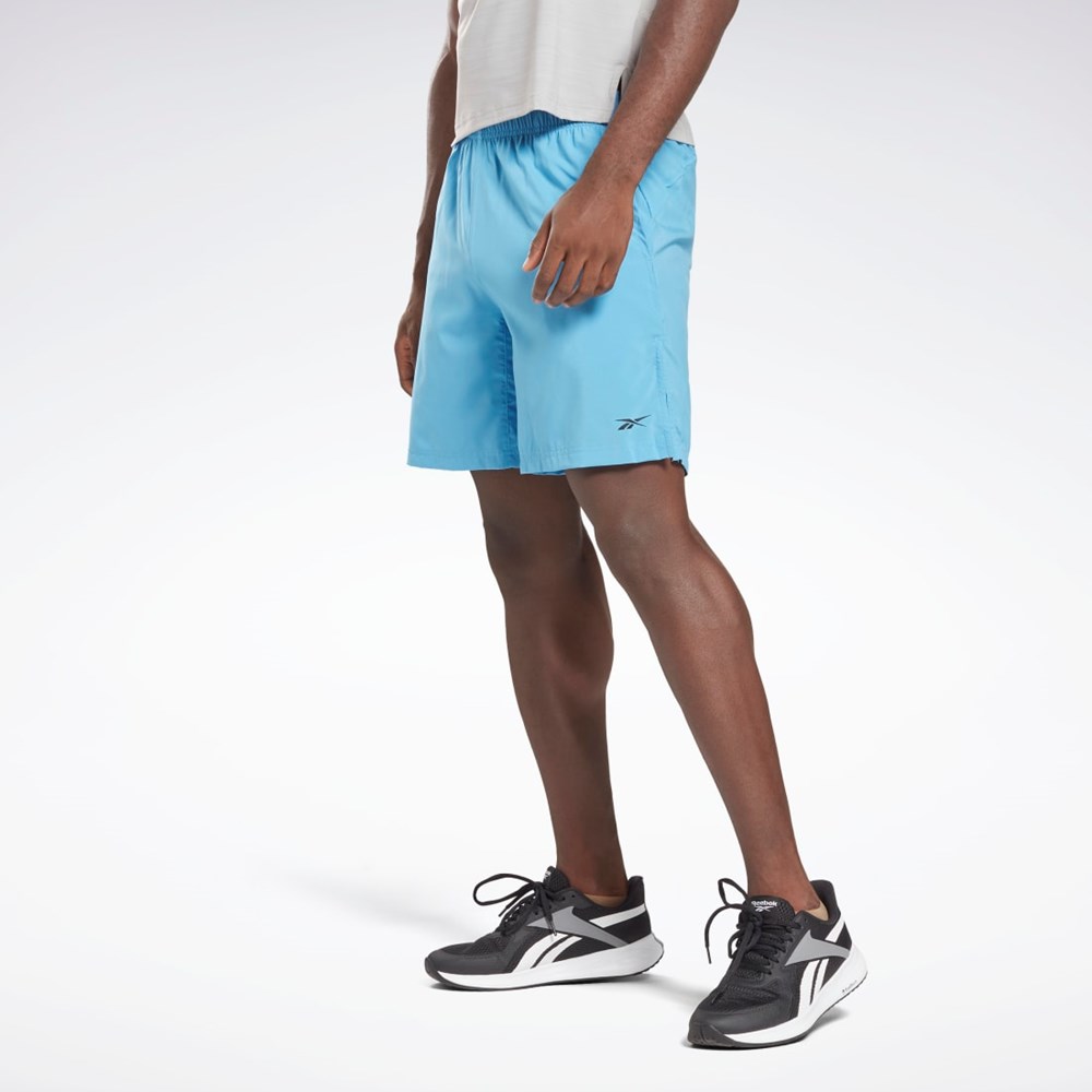 Reebok Reebok Austin Shorts Azules | 01ZJSVNHK