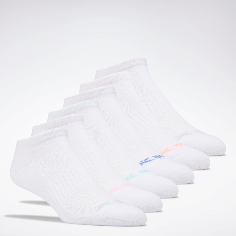 Reebok Reebok Basic Low-Cut Socks 6 Pairs Multi | 94EPGZOSQ