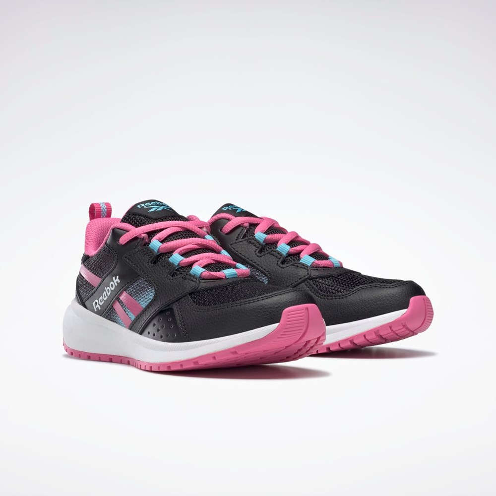 Reebok Reebok Carretera Supreme 2 Shoes - Preschool Negras Rosas Azules | 53RJLSDGU