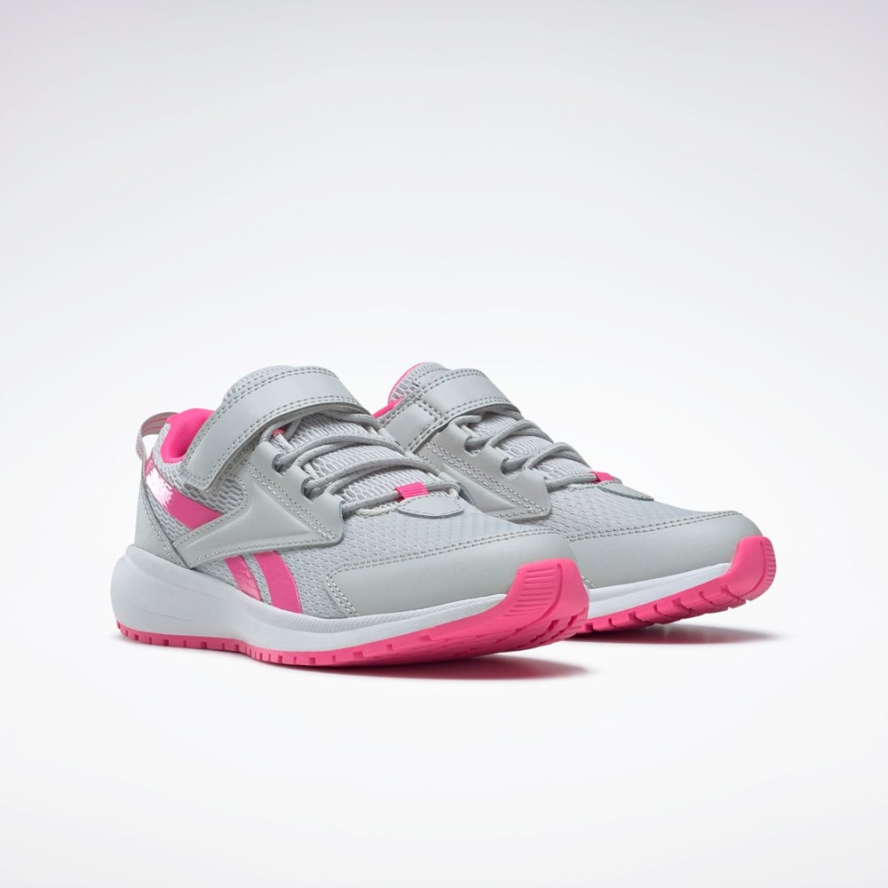 Reebok Reebok Carretera Supreme 3 Shoes - Preschool Gris Rosas Blancas | 23IXJPZBR