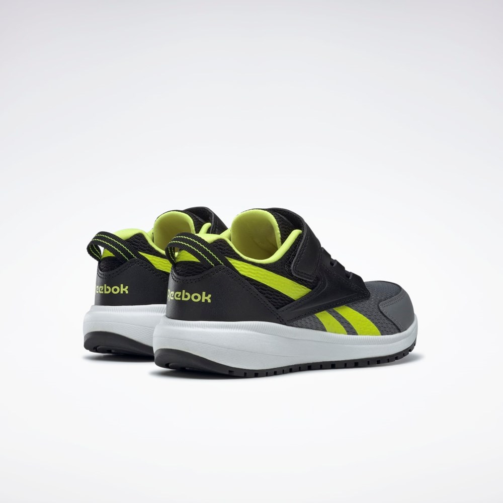 Reebok Reebok Carretera Supreme 3 Shoes - Preschool Negras Gris Amarillo | 27JKGSRHC