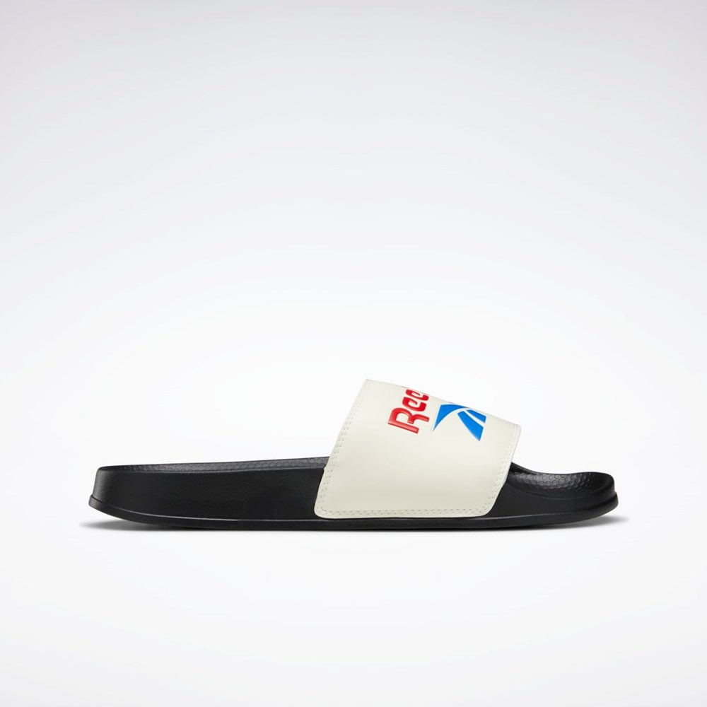 Reebok Reebok Classic Chanclas Negras Blancas Rojas | 47FXWRCBM
