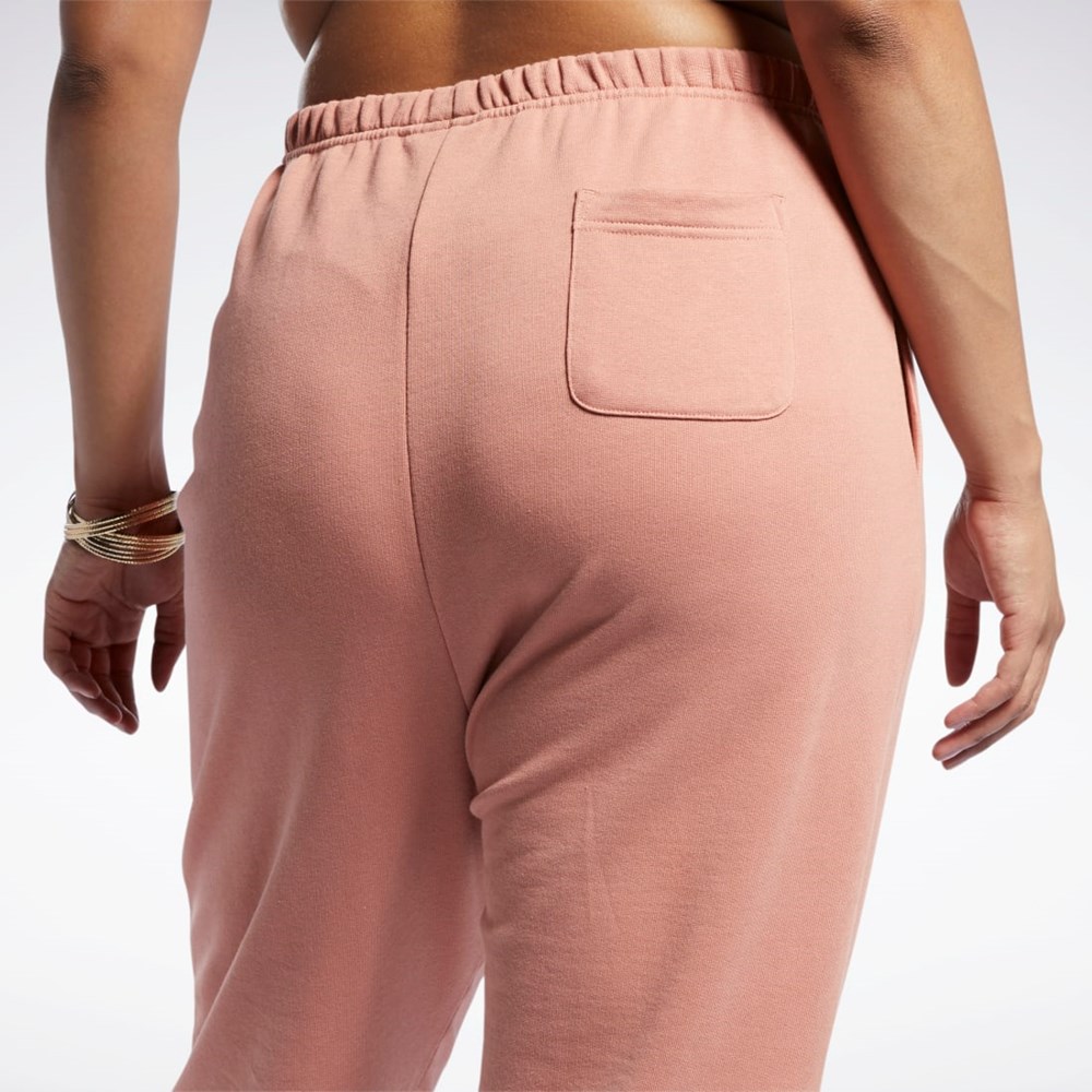 Reebok Reebok Classics French Terry Pants (Plus Size) Coral | 89WAKTFDS