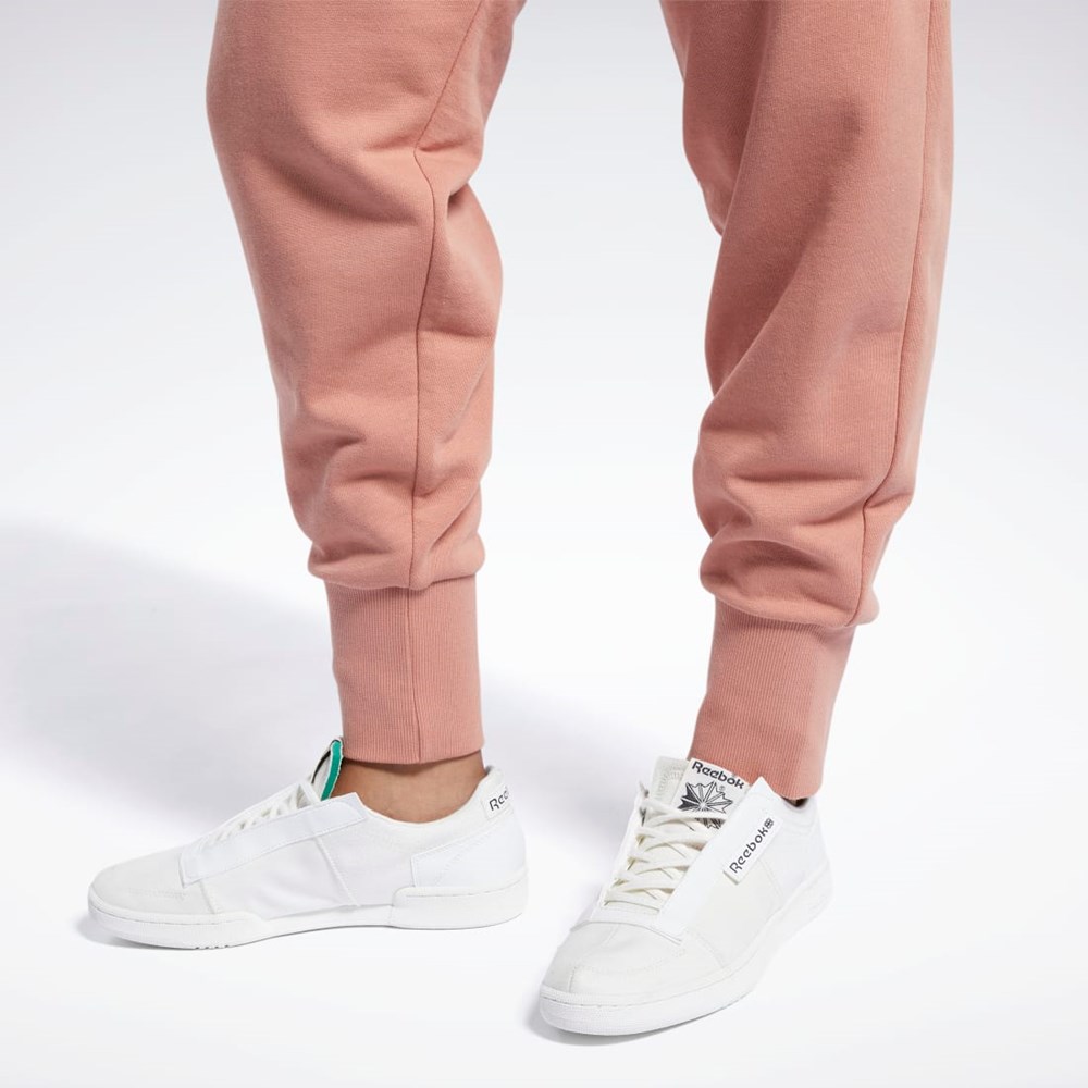 Reebok Reebok Classics French Terry Pants (Plus Size) Coral | 89WAKTFDS