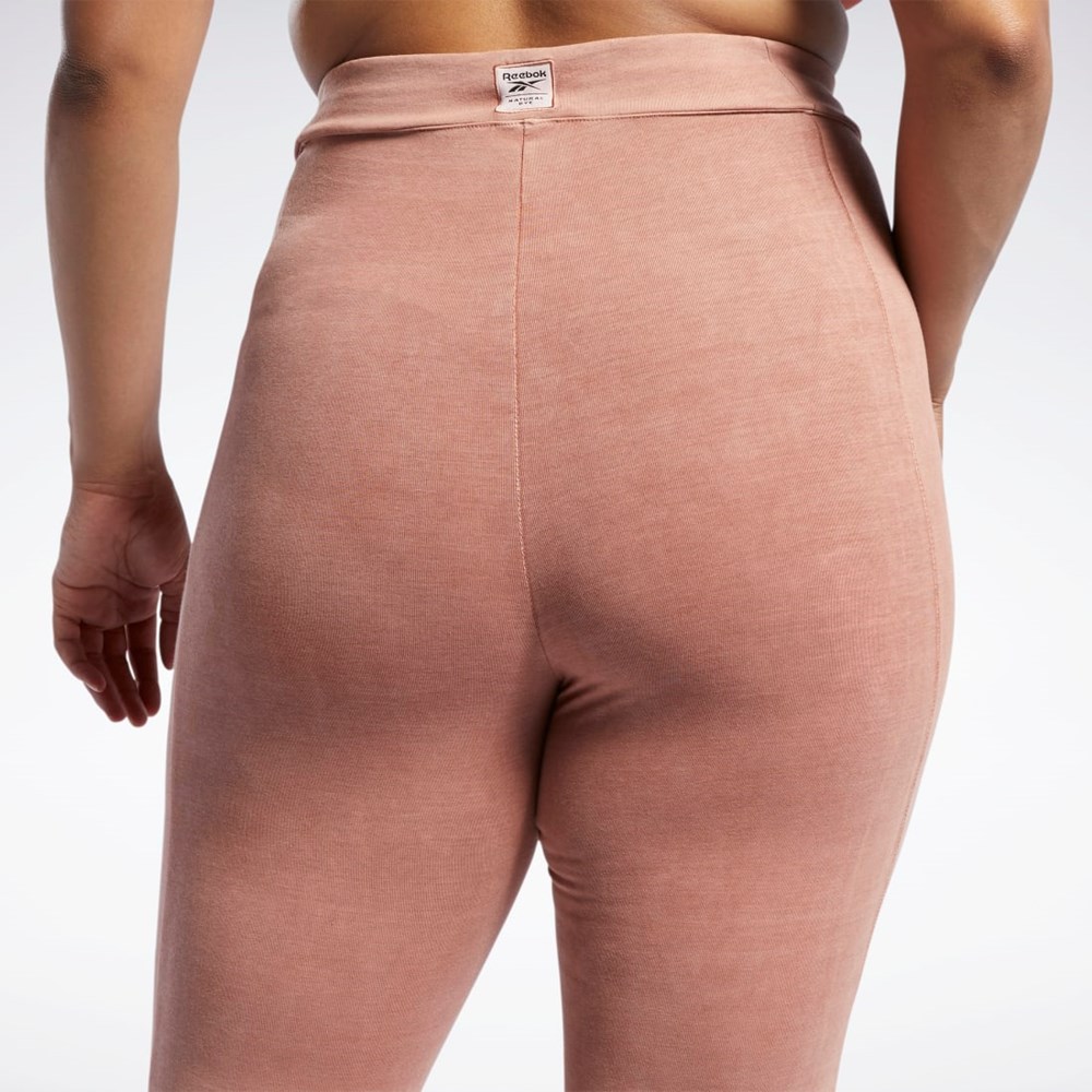 Reebok Reebok Classics Natural Dye Leggings (Plus Size) Coral | 23BXVZYGQ