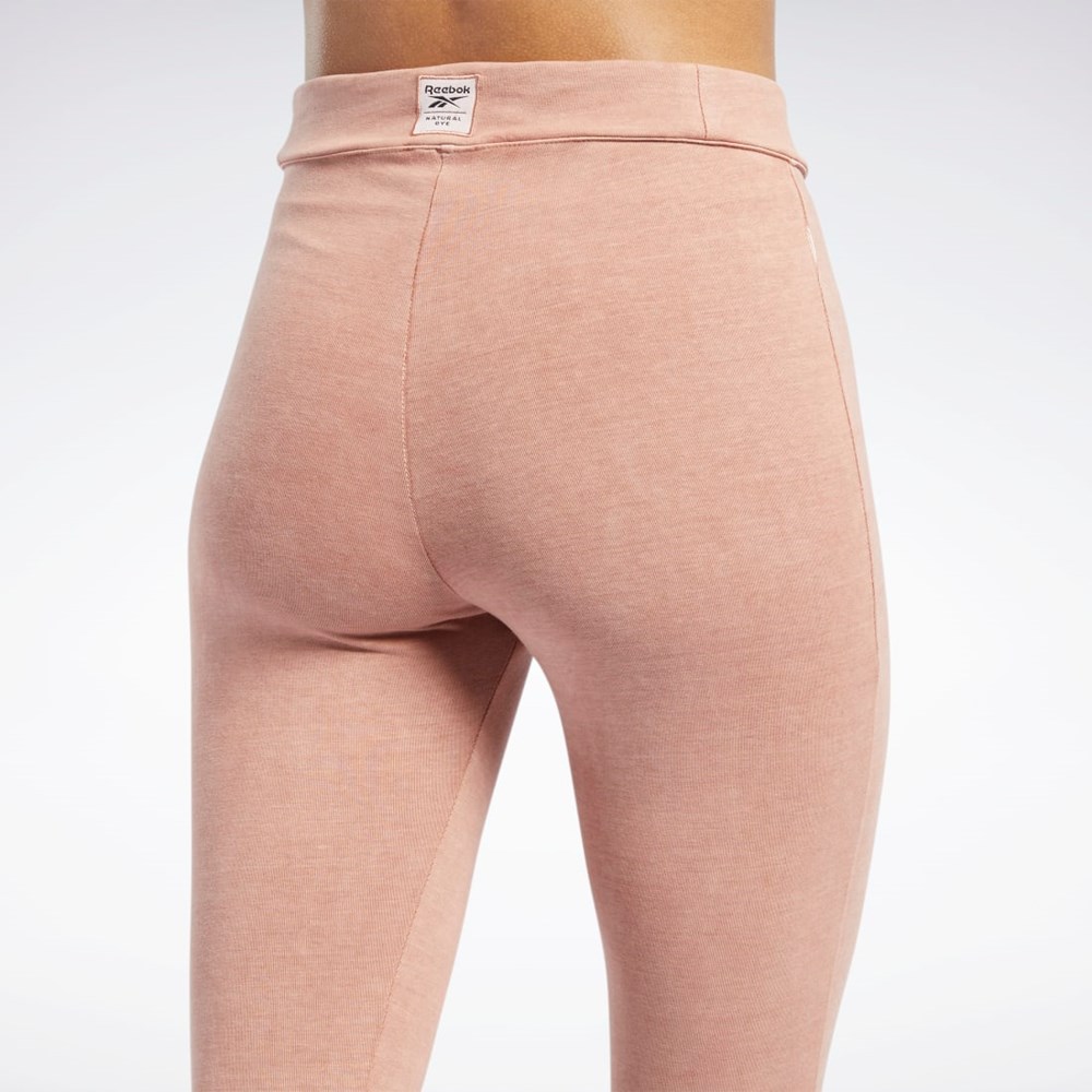 Reebok Reebok Classics Natural Dye Leggings Coral | 78UBEHOQJ