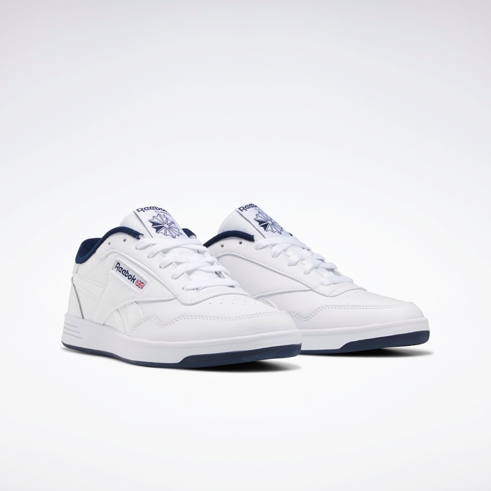 Reebok Reebok Club MEMT Shoes Blancas Azul Marino Blancas | 58TIMESOG