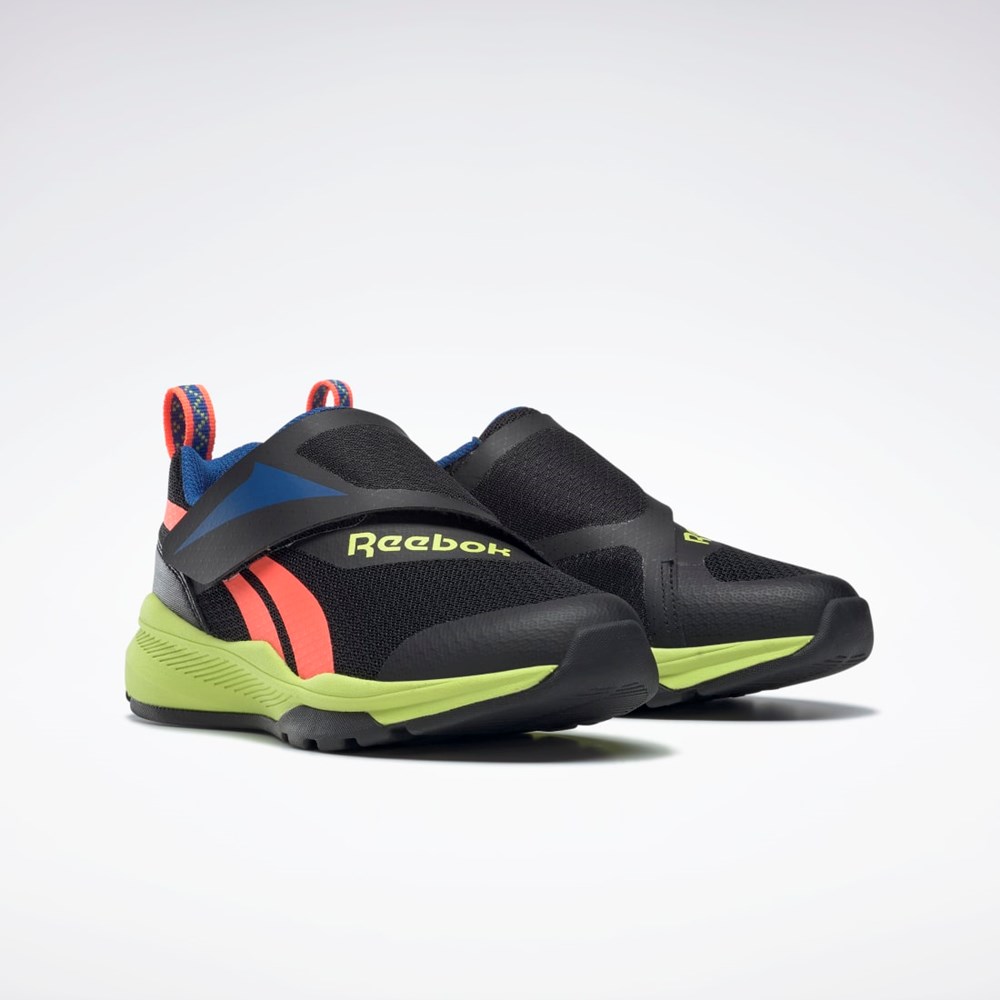 Reebok Reebok Equal Fit Shoes - Preschool Negras Azules Amarillo | 01BUCRTIQ