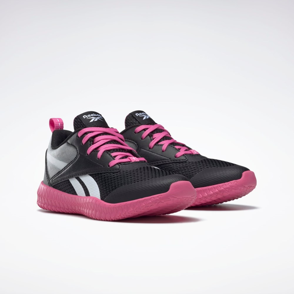 Reebok Reebok Flexagon Energy 3 Shoes - Preschool Negras Blancas Rosas | 79JVKOPNI