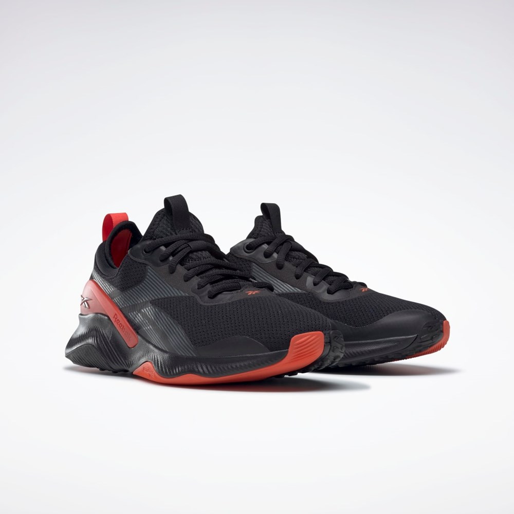 Reebok Reebok HIIT 2 Entrenamiento Shoes Negras Gris Rojas | 69TNOSQVI