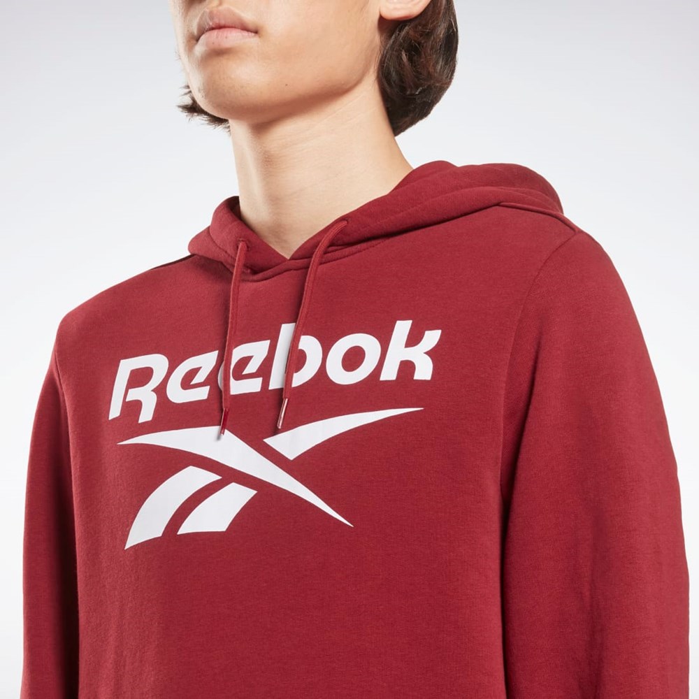 Reebok Reebok Identity Big Logo Hoodie Burdeos | 15OKYGJXZ