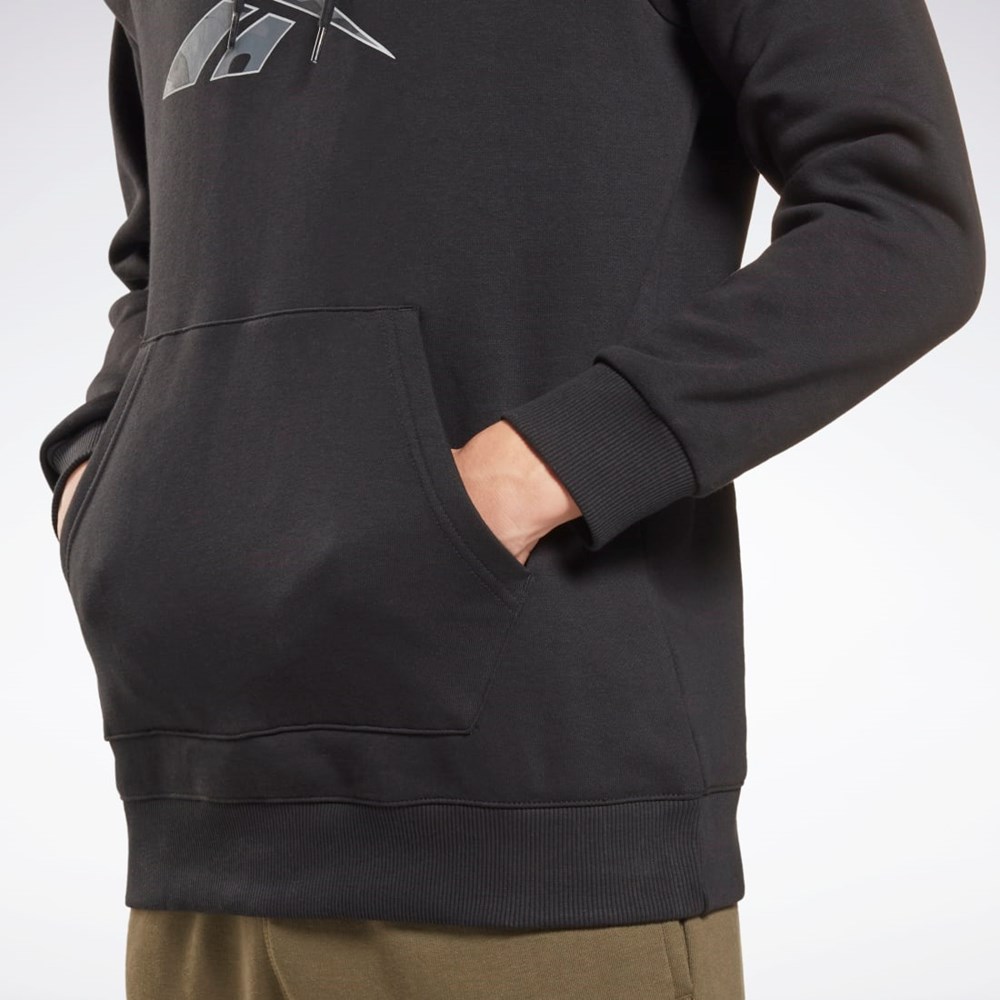 Reebok Reebok Identity Big Logo Hoodie Negras | 63RQNDELG