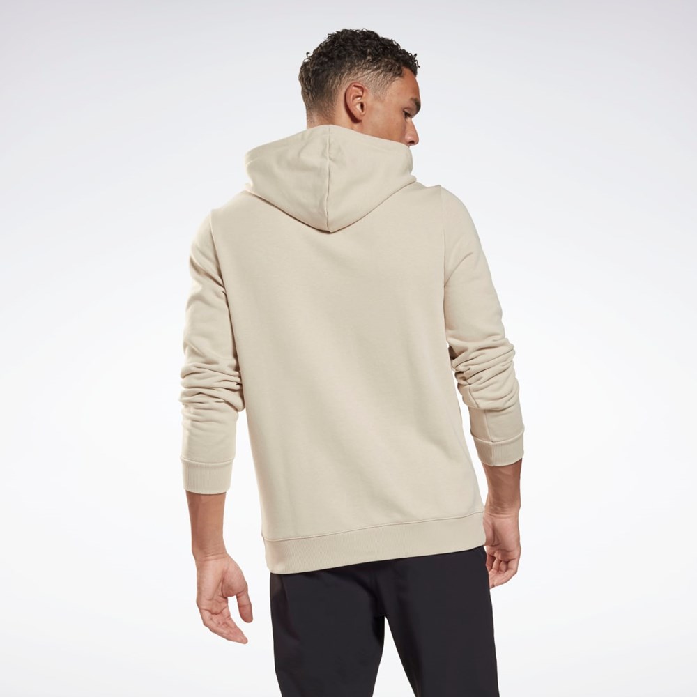 Reebok Reebok Identity Big Logo Hoodie Stucco | 62FVIJCWY