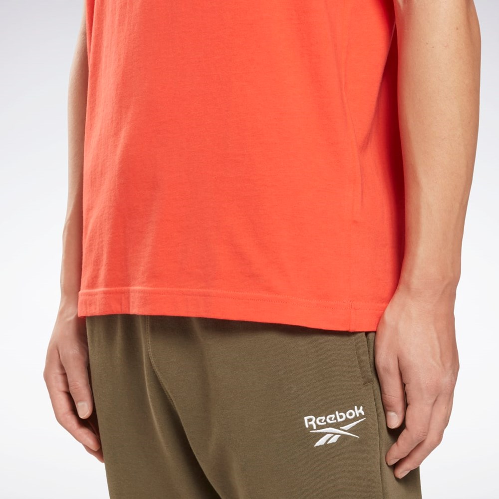 Reebok Reebok Identity Big Logo T-Shirt Rojas | 03CHMYOKR