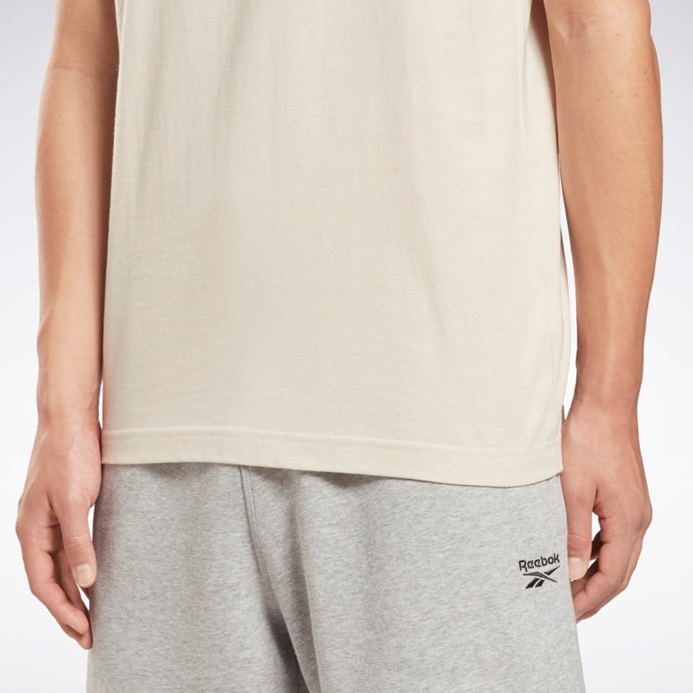Reebok Reebok Identity Big Logo T-Shirt Stucco | 46ZJYBUCH