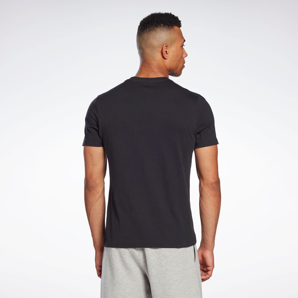 Reebok Reebok Identity Big Logo T-Shirt Negras | 69MYCXBIQ