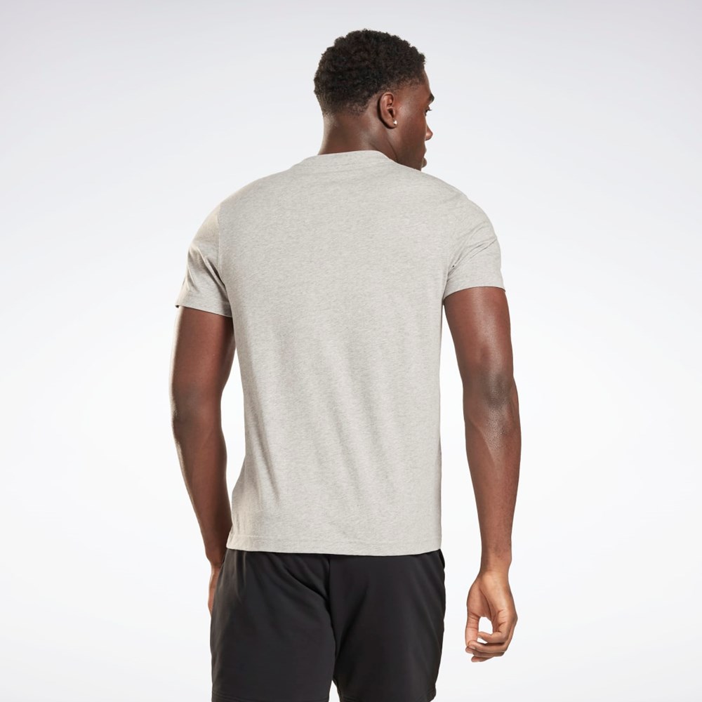 Reebok Reebok Identity Big Logo T-Shirt Gris | 92XCWBPJT