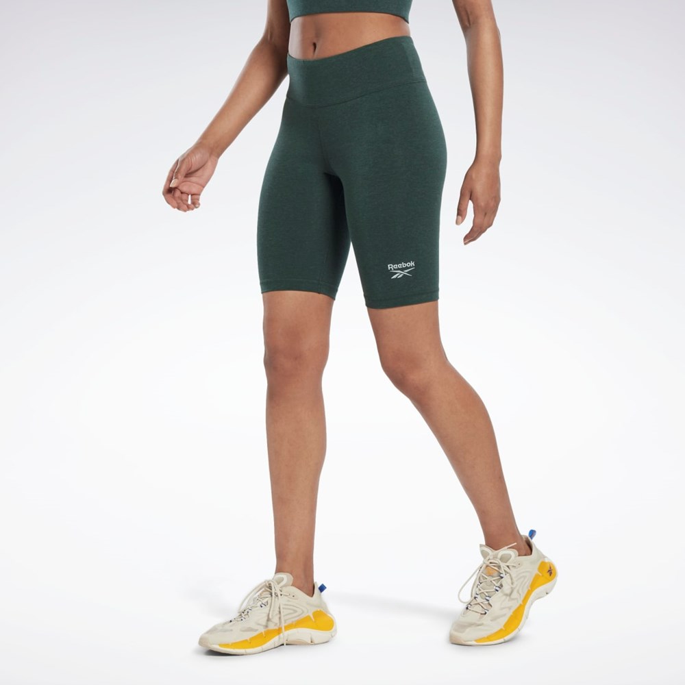 Reebok Reebok Identity Fitted Logo Shorts Verde | 21YFUIBSM
